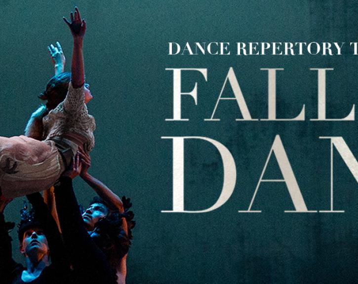 dancer being lifted fall for dance poster