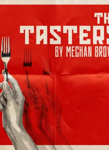 tasters image square graphic hand with fork