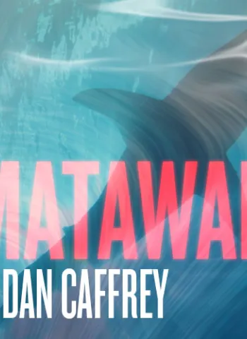 square matawan poster with shark underwater