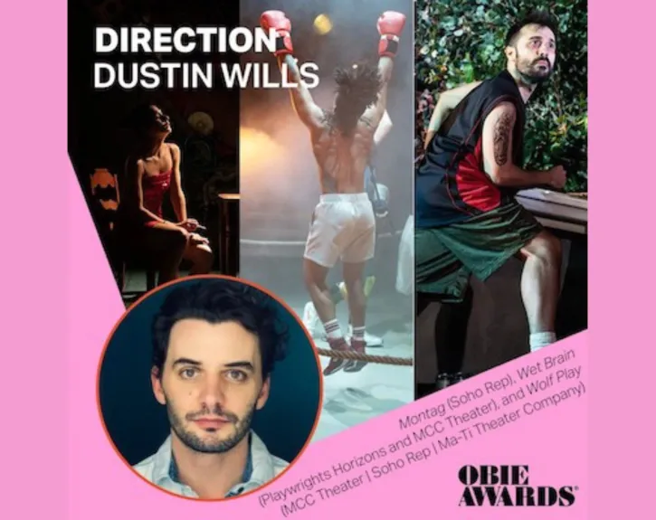 Learn more about Dustin Wills (B.A. 2006) and his recently won Obie Award!