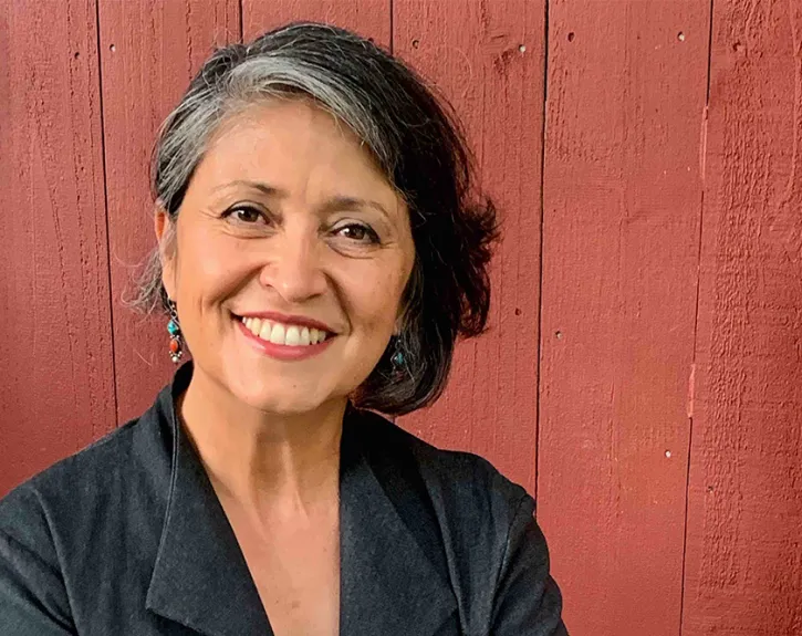 Headshot for faculty member and theatre-maker KJ Sanchez, who was recently selected for a residency at The Ground Floor