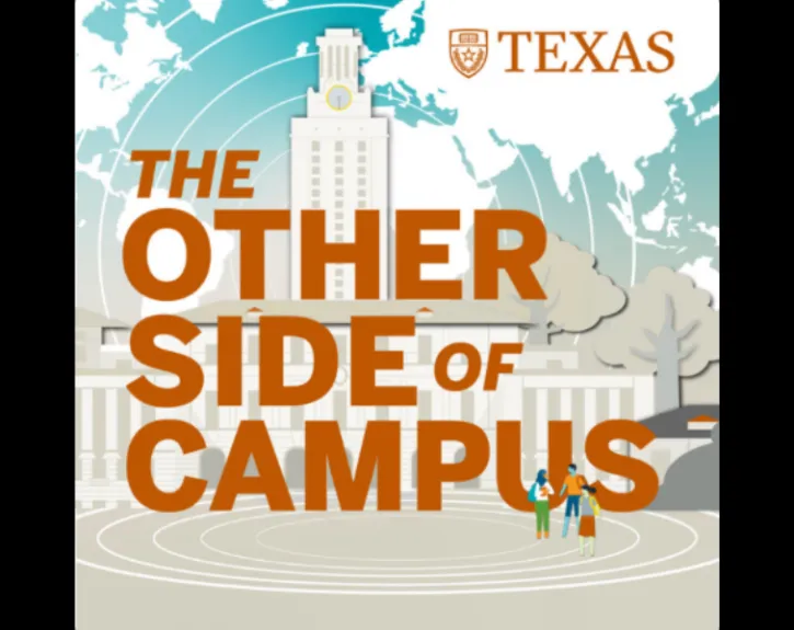 A graphic of The University of Texas tower.