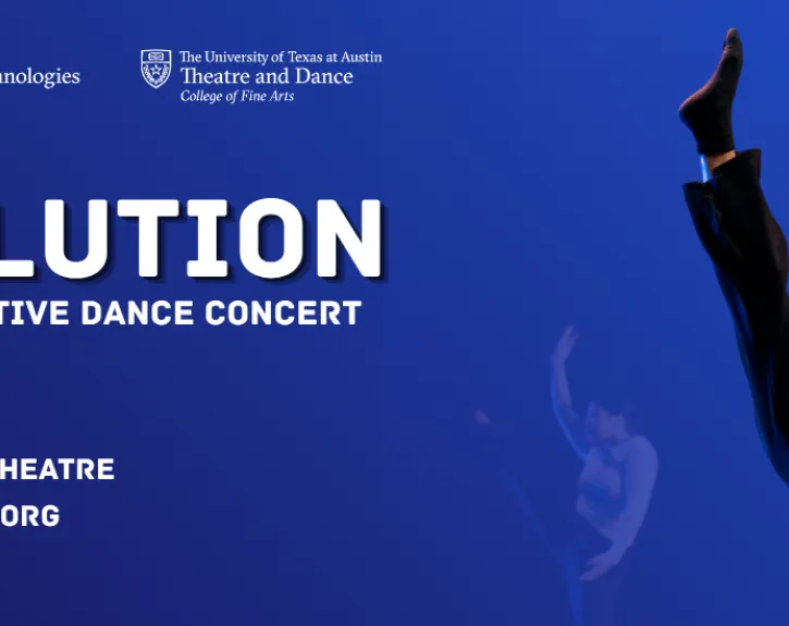 Graphic for EVOLUTION, a collaborative dance concert and dance film screening