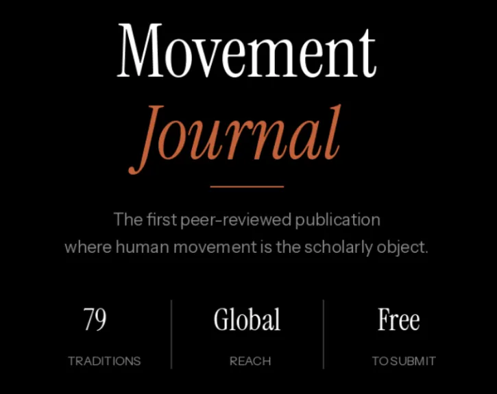 Text that reads 'Movement Journal'