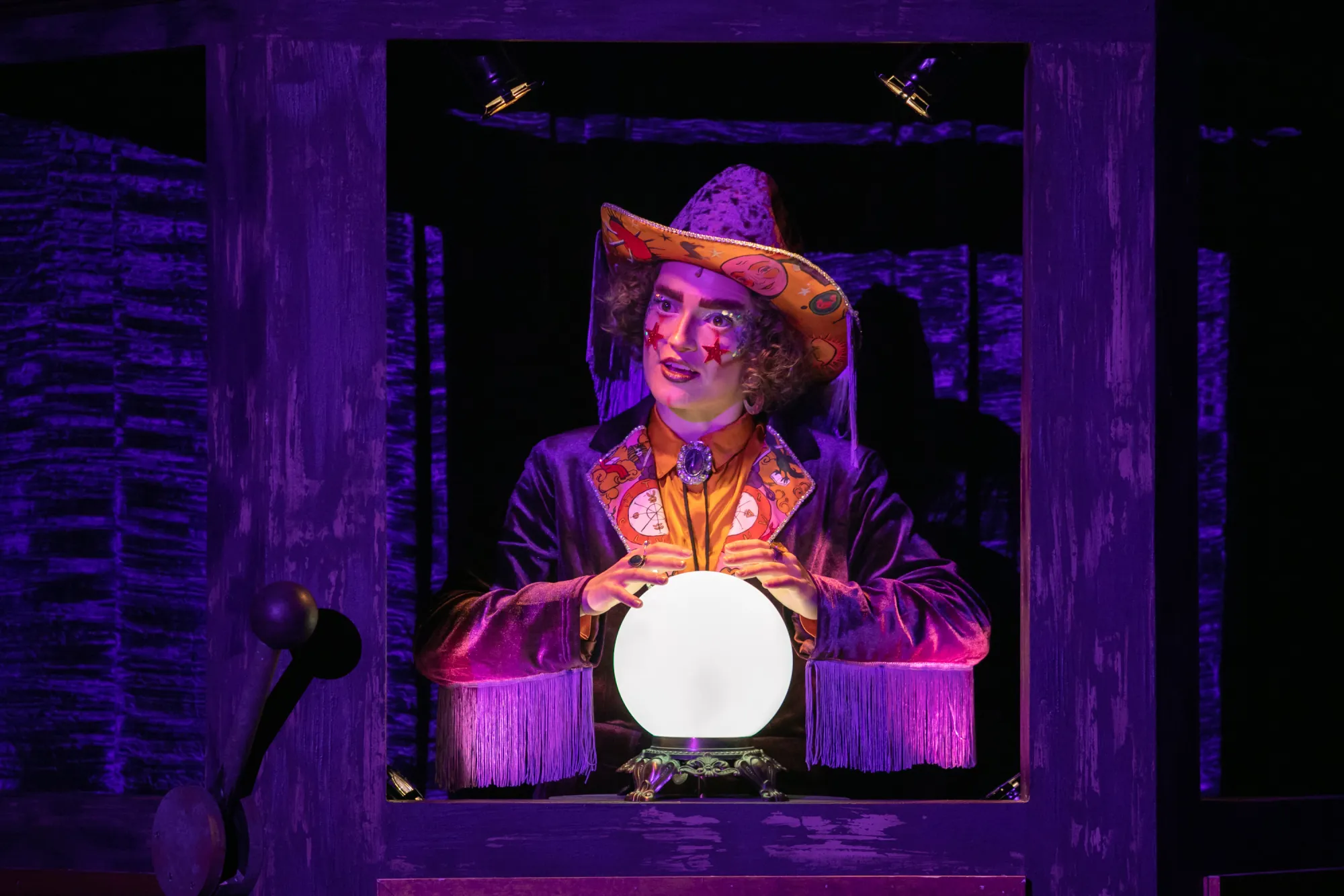 Learn more about Ride the Cyclone, featuring the mystical character Karnack, a fortune telling machine.