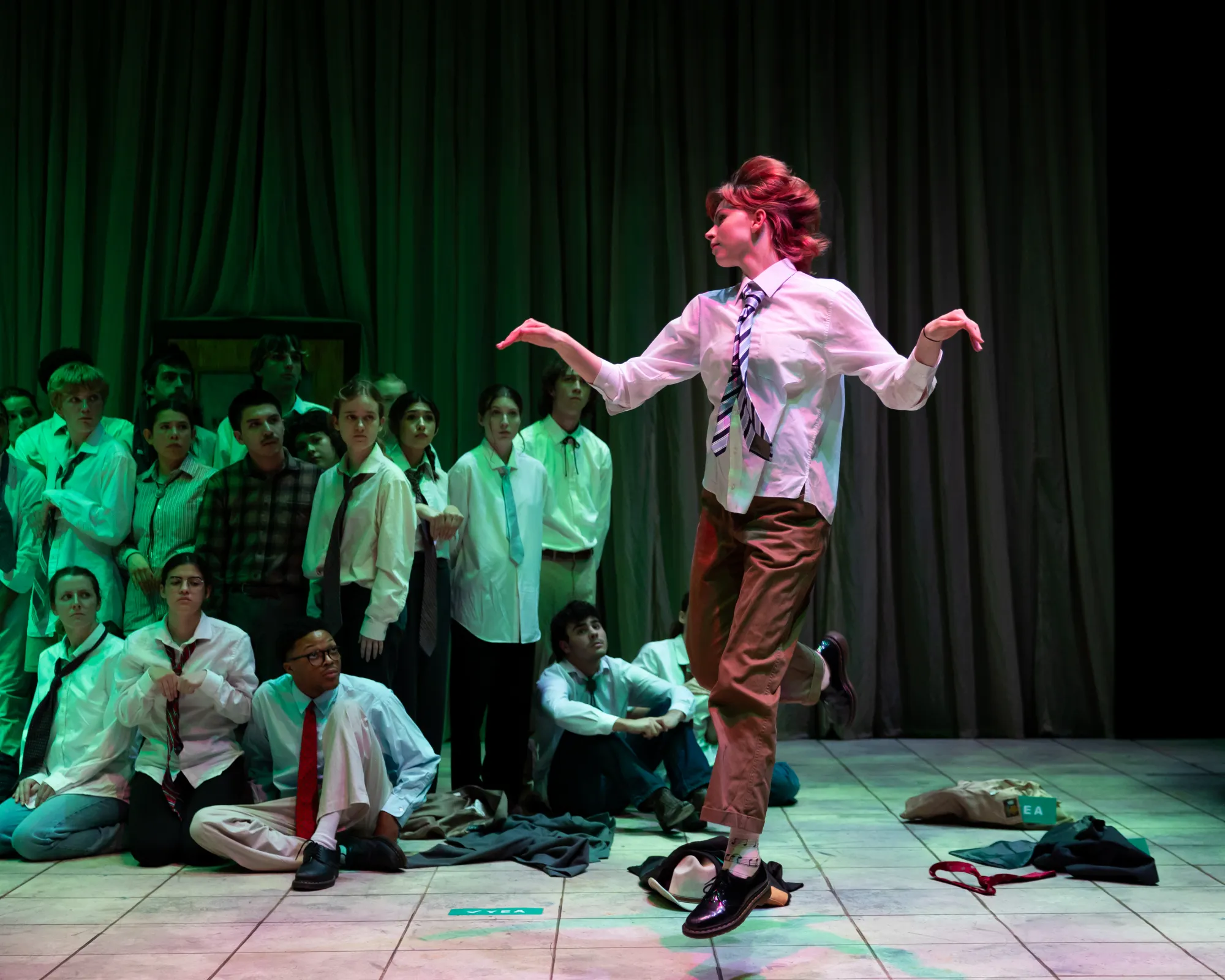 A senator jumps like a deer