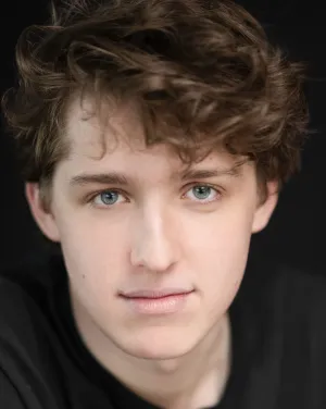 A man in a black shirt