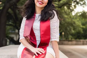 Ariane Stier graduation photo
