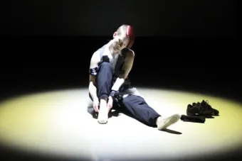 Kendra S. Wiley on stage during Error 404: Gender Not Found