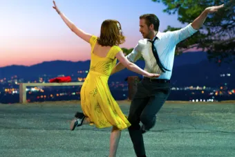 la la land poster dancing