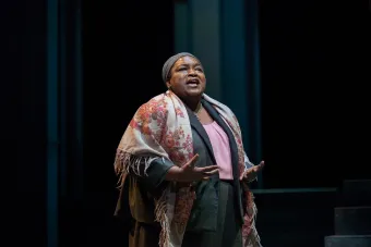 Burgess Byrd as "Shylock"