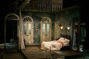 Scenic Design; A Streetcar Named Desire at UT Austin (2014)