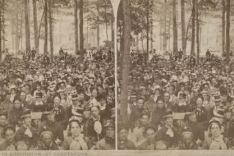 Read about Dr. Charlotte Canning's reflections on the history of Chautauqua following the attack on Salman Rushdie