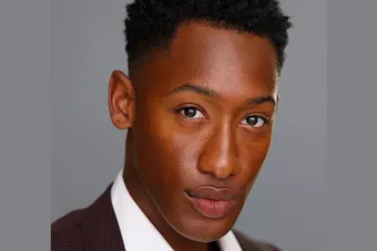 headshot for Allen Porterie, Monica K. Roberts Graduate Award winner