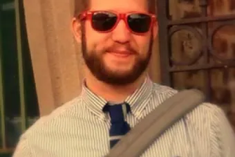 a photo of James Ogden wearing sunglasses 