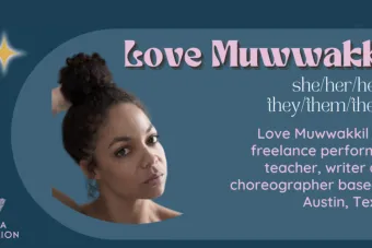 Learn more about Love Muwwakkil's (M.F.A. 2023) induction into the 2023 Rosa Rebellion's COMPOSE cohort.