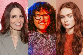 Photos of Tina Fey, Kimberly Belflower and Sadie Sink
