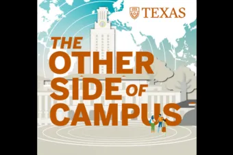 A graphic of The University of Texas tower.