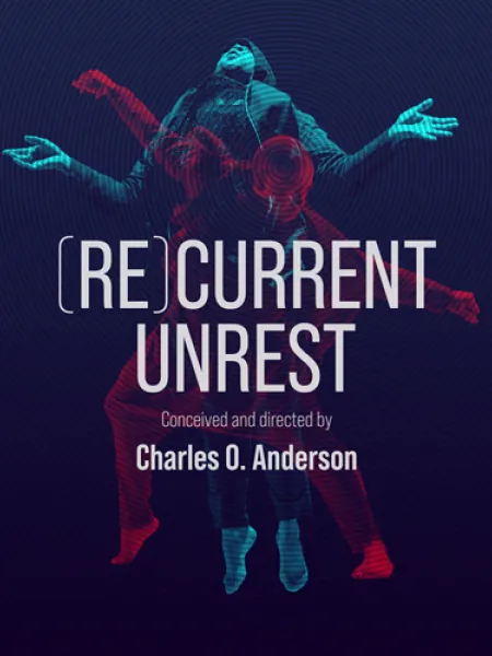 square version of digital recurrent unrest graphic with dancers