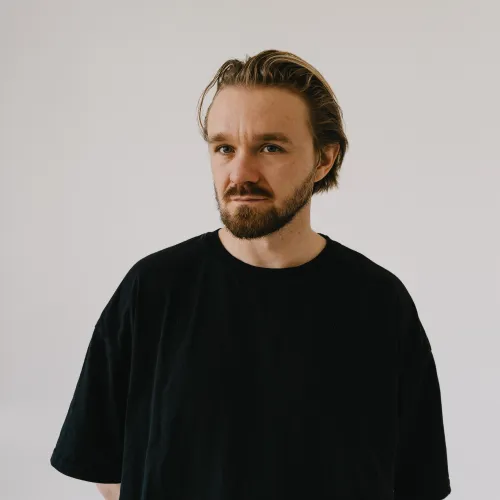 Headshot of Nikita Belykh, an M.F.A. in Theatre candidate. 
