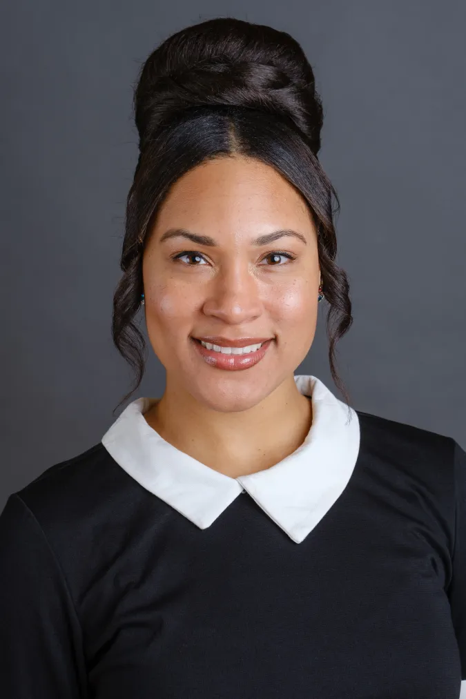 Headshot for Ph.D. candidate and S. Randolph Edmonds Young Scholars' First Prize winner Yunina Barbour-Payne