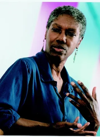 photo of woman speaking