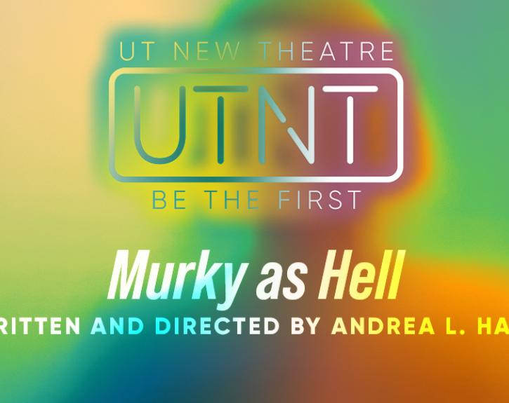 multicolored UTNT graphic with the silhouette of a person holding their hands out in front of them
