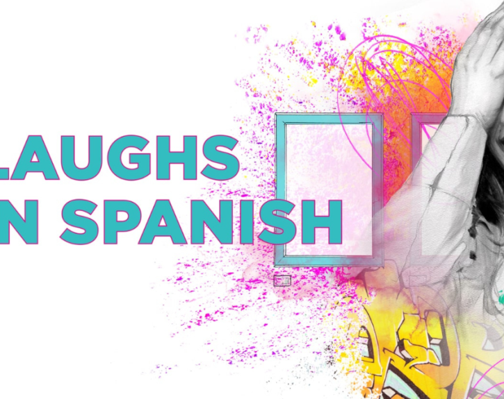 A Spanish Woman Laughs in Spanish