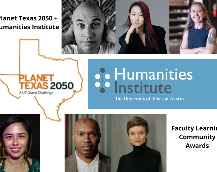 Learn more about Rosemary Candelario, associate professor of Performance as Public Practice, is awarded the Planet Texas 2050 + Humanities Institute Faculty Learning Community award.