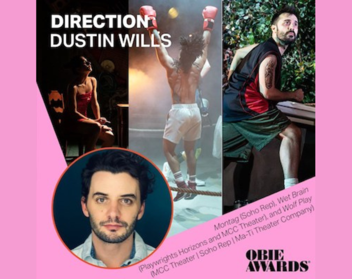 Learn more about Dustin Wills (B.A. 2006) and his recently won Obie Award!