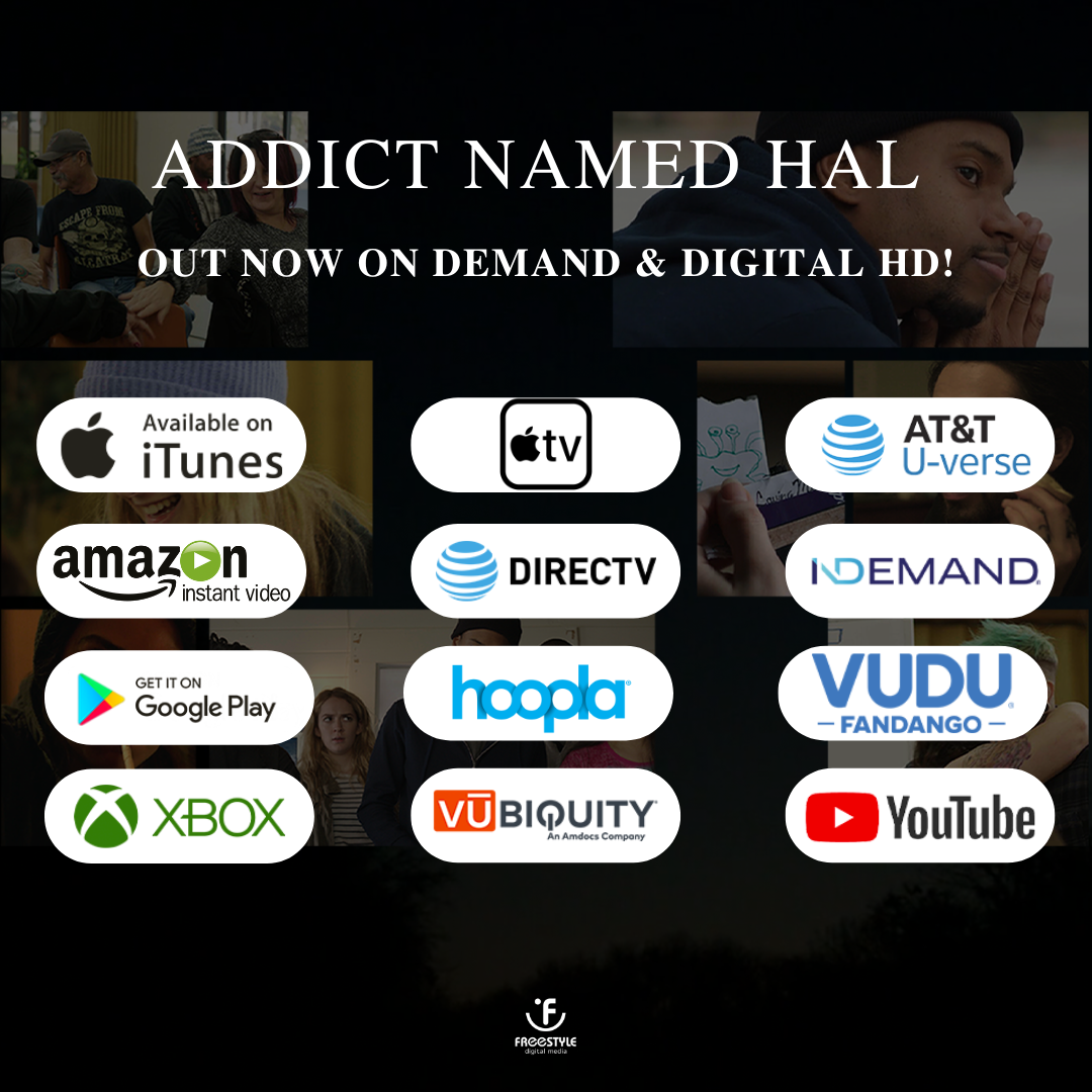 A list of streaming sites where you can watch ADDICT NAMED HAL on-demand