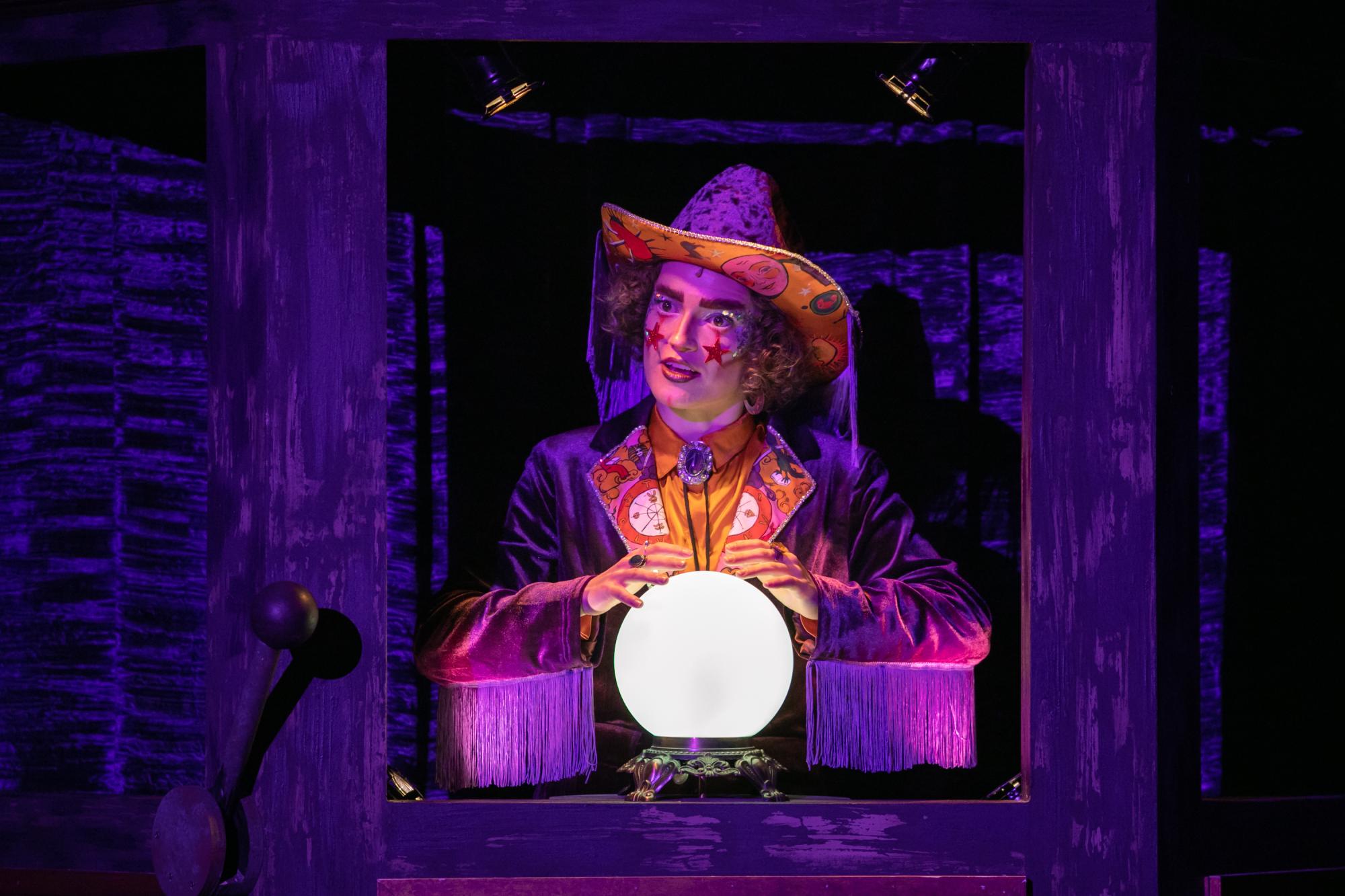Learn more about Ride the Cyclone, featuring the mystical character Karnack, a fortune telling machine.
