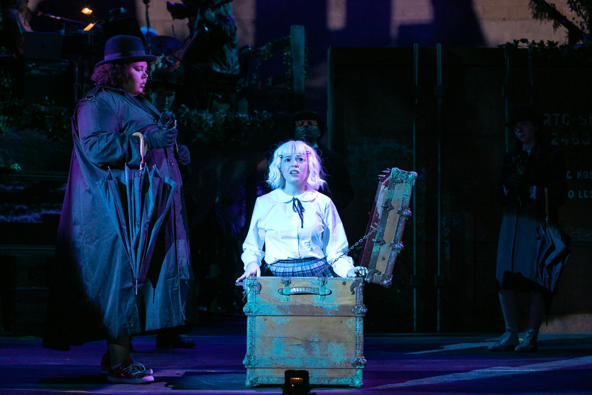Learn more about Ride the Cyclone, featuring the song "The Ballad of Jane Doe" sung by, you guessed it, Jane Doe as she tells the others about her lack of identity and knowledge of her life, due to her being beheaded.