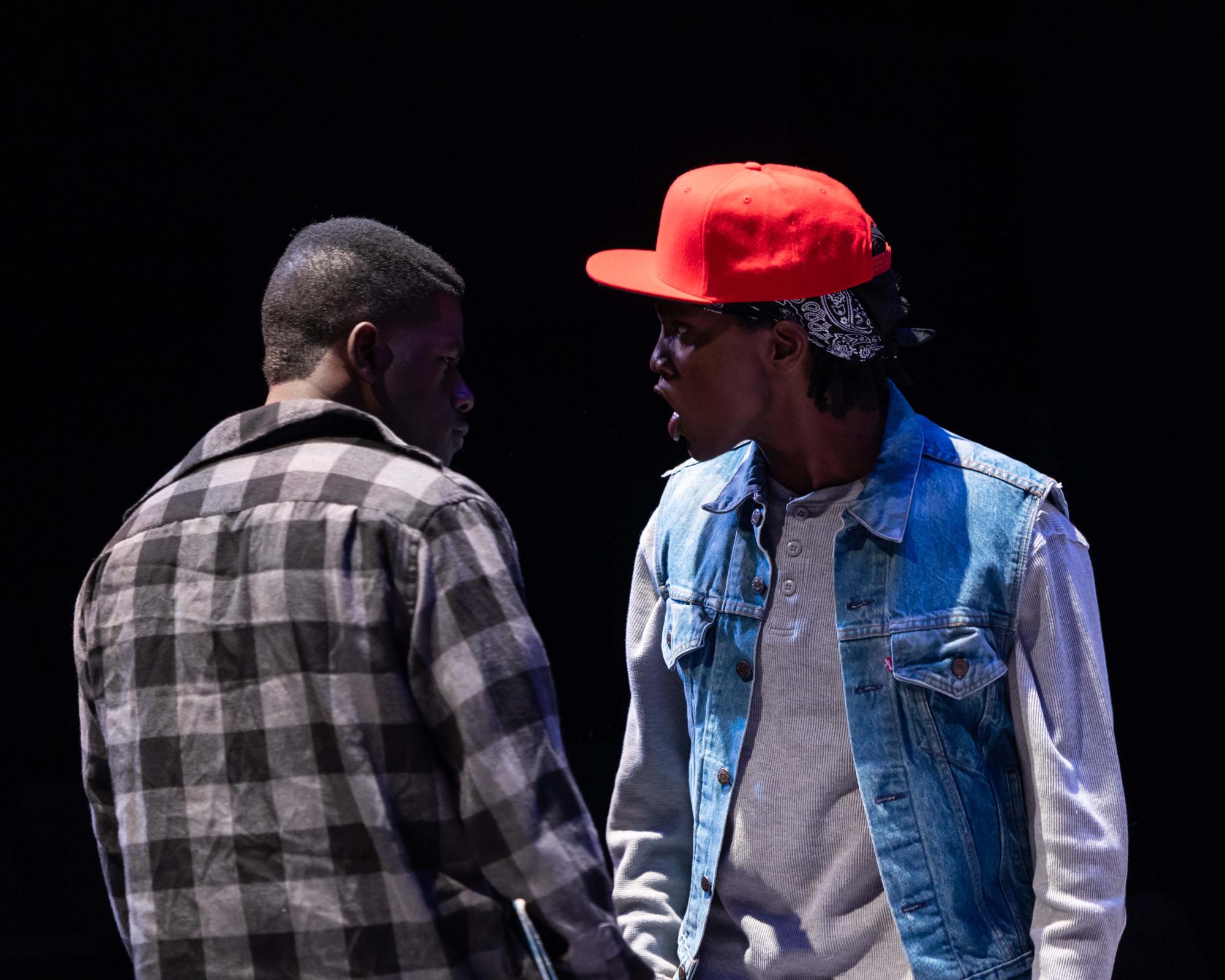 Isaiah, portrayed by Trevor Gatabaki, follows Reggie, played by Khalia Sacko, to his new school. Begging the question, can you ever escape your past, or hide from it long enough to graduate high school?