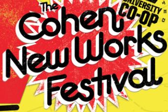 Promotion Ad for Cohen New Works Festival
