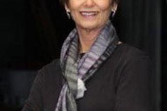 Woman with scarf