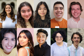 ON THE BLOG: Meet the Cast of THE SMARTEST GIRL IN THE WORLD Meet the cast of The Smartest Girl in the World. 10 headshots of the cast organized in 2 rows with 5 headshots per row.