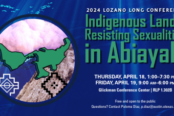 Learn more about 2024's Lozano Long Conference and our Faculty Dr. Enzo E. Vasquez Toral's involvement